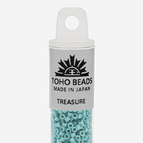 Японский бисер TOHO Treasure (№55F), непрозрачный матовый