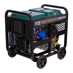 Генератор дизельный STEM Techno S8500DE (8.5 кВт, электростартер, дисплей, подогрев, 230/400 В, АВР)