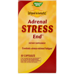 Nature's Way, Fatigued to Fantastic!, Adrenal Stress End, 60 капсул