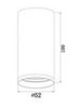 Потолочный светильник Technical FOCUS S C052CL-01BS