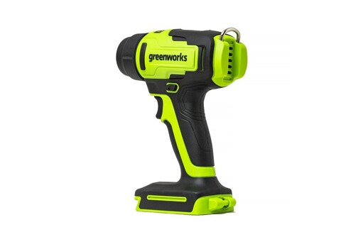 Строительный термофен Greenworks, G24HG, 24v, без АКБ и ЗУ (аккумуляторный)