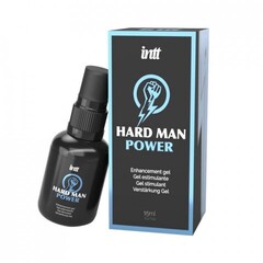 Возбуждающий гель для мужчин HARD MAN POWER от INTT 15 мл.