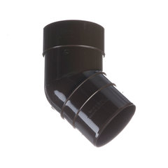 Колено трубы 45гр ПВХ Docke Standart Шоколад Premium