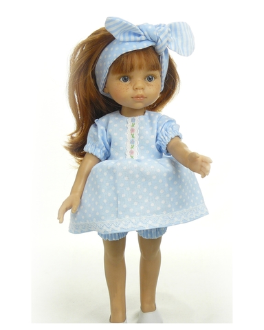 Два платья - На кукле. Одежда для кукол, пупсов и мягких игрушек.