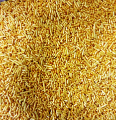 Посыпка  вермишель золотая 100 гр