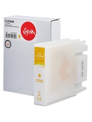 Струйный картридж Sakura C13T04A440 (C13T04A Y) для Epson WorkForce PRO WF-C8690, C8190, пигментный тип чернил, желтый, 85 мл., 8000 к.