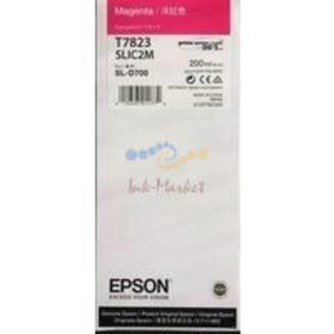 Картридж Epson T7823 пурпурный для минифотолаборатории SureLab SL-D700 C13T782300