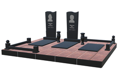 Готовое ритуальное сооружение 3,0м*2,4м (под ключ)