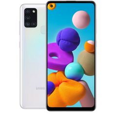 Смартфон Samsung Galaxy A21s, 32Gb, White (SM-A217F)