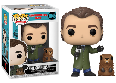 Funko POP! Groundhog Day: Phil Connors with Punxsutawney Phil (1045)