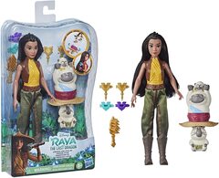 Кукла Disney Райя и последний дракон, модная с аксессуарами (повреждения упаковки)