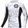 Рашгард Hardcore Training Heraldry White LS