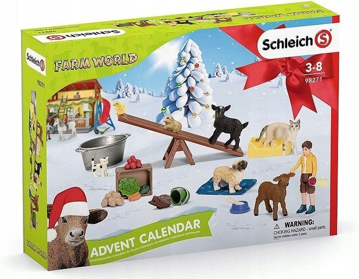 Фигурки Schleich - Адвент-календарь Шляйх с фигурками Farm World ...