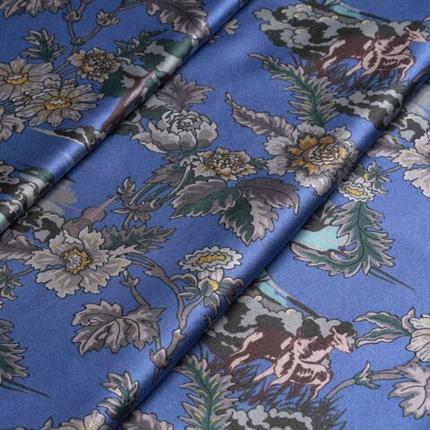 Наволочка 50x70 Mollen Заря васильково-синяя хлопковая