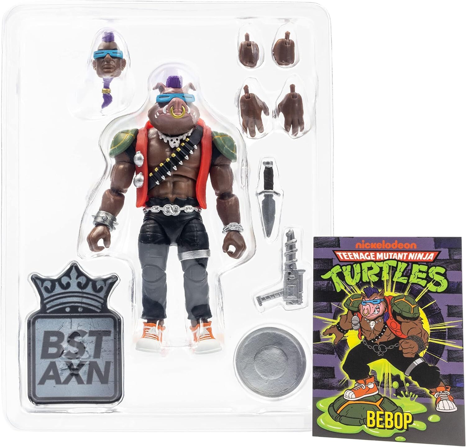 The Loyal Subjects Teenage Mutant Ninja Turtles Bebop BST AXN» за 4 600 ₽ –  купить за 4 600 ₽ в интернет-магазине «Книжки с Картинками»