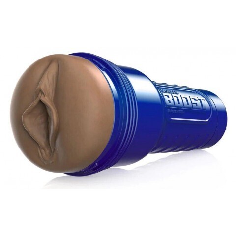 Мастурбатор реалистичный Fleshlight Boost Bang бежевый (вагина)