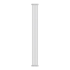 Royal Thermo Shift Q30 C2180 - 4 секции, радиатор трубчатый с боковым подключением (белый RAL9016)
