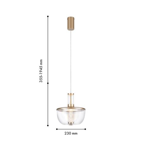 Подвесной светодиодный светильник Favourite Flaska 4313-1P