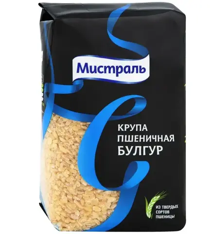 Крупа Мистраль пшеничная Булгур 500г, шт