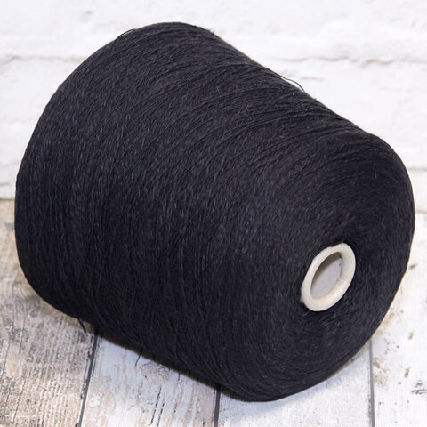 Хлопок со льном YEOMAN YARNS / SARI черный
