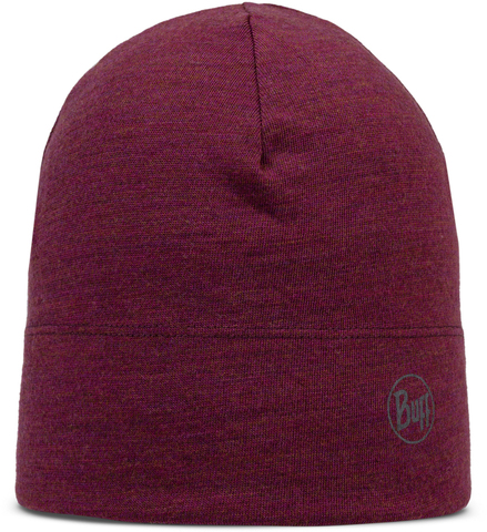Картинка шапка-бини Buff Merino Midweight Melange Tibetan Red - 1