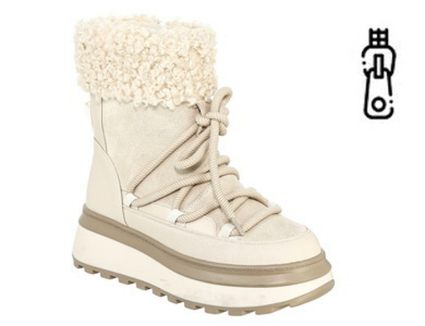 Кедберри сапоги зимние , шерст.мех,беж (33-38) TWI_511-72_beige