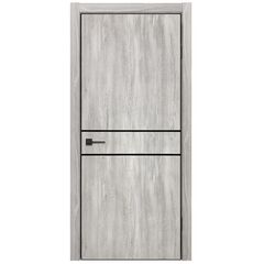 Купить Межкомнатная дверь ПЭТ Терция орех бьянко глухая