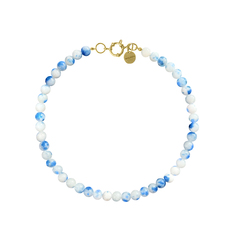 Колье Greece из бусин камня