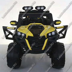 Детский электромобиль "LB-688 BIG SIZE JEEP" желтый