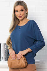 Джемпер трикотажный Претти (синий) Б14869-50М LT Collection