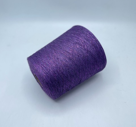 Industria Italiana (пр.Италия),art- Frizzante 3500 м/100гр, 70%Вискоза, 15%Металлик(Люрекс), 15%Полиамид, цвет-Лаванда(2126/2601). арт-36392