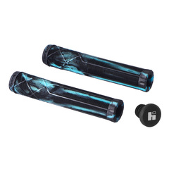 Грипсы HIPExtreme H6 170 мм, черный/голубой