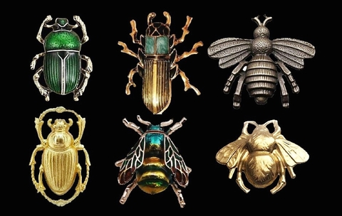 Силиконовые молды Насекомые Набор 6 штук.