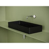 Ceramica Nova Element CN6072MB Раковина накладная прямоугольная, 80.1x36.1, цвет: чёрный