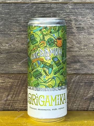 Лимонад Origamika Сисадмин (апельсин, каламанси, кофе, корица) 0,33 л. ж/б