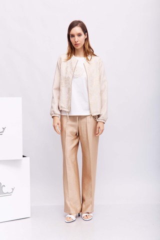 Bianca Жакет из тафты с узором