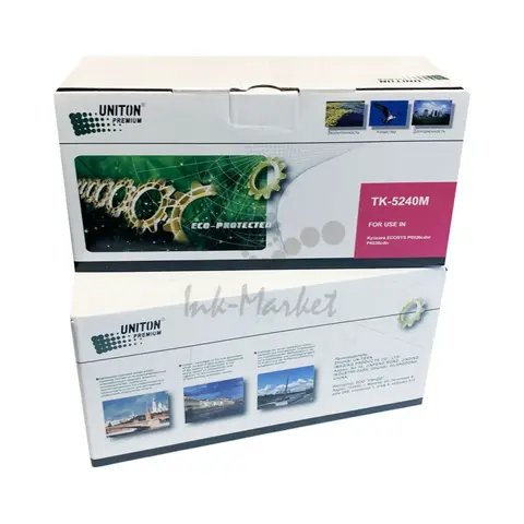 Совместимый тонер-картридж UNITON Premium TK-5240M для KYOCERA ECOSYS P5026/M5526 кр (3K) GREEN LINE (Eco Protected)