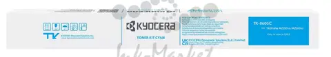 KYOCERA TK-8605C тонер-картридж голубой повышенной ёмкости (20 000 стр.) для TASKalfa MZ2501ci