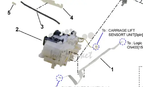 Canon - QM3-0033 - New & Original Replacement Purge Unit