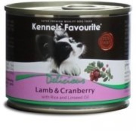 Kennels` Favourite Lamb & Cranberry Ягненок и Клюква. Консервы для собак 200 гр.