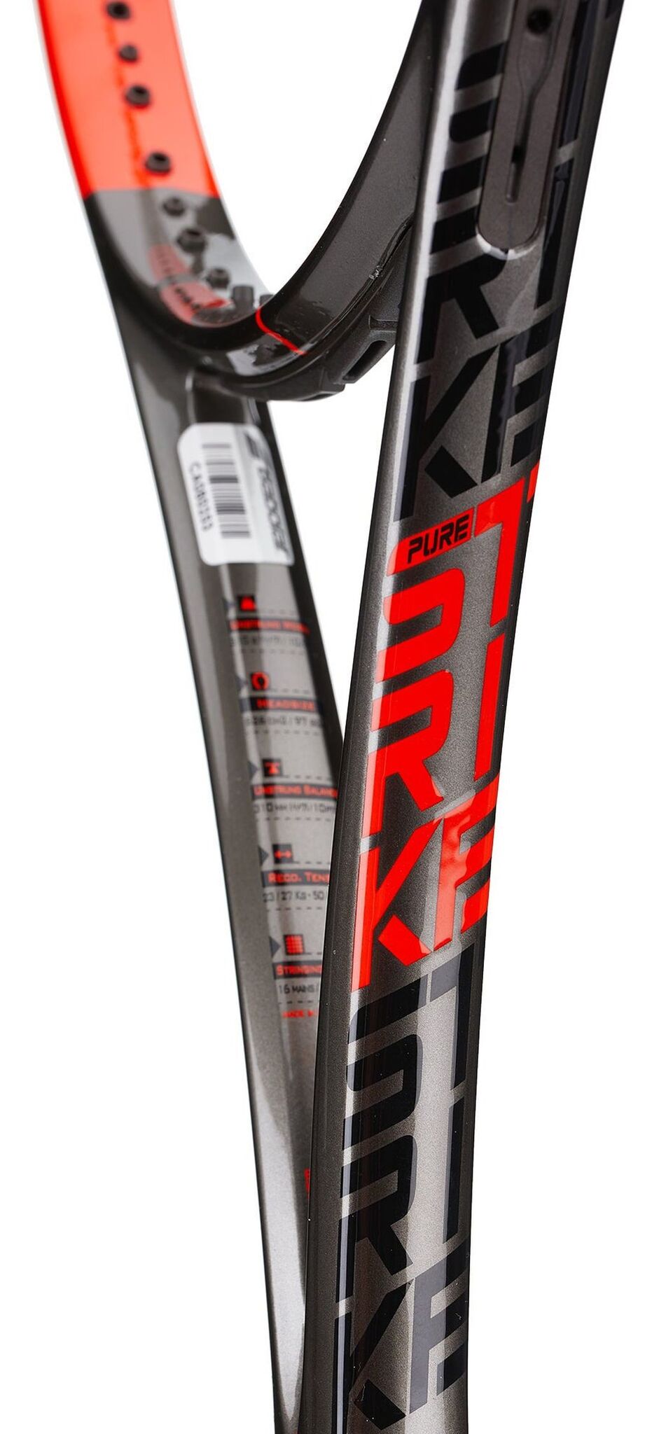 Babolat Pure Strike VS chrome red white