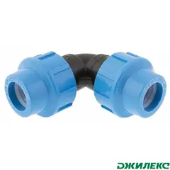 Отвод разветвитель ПНД Джилекс 25/90° угол