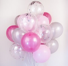 Pink and silver set (от 20 шт)