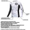 Рашгард Hardcore Training Heraldry White LS