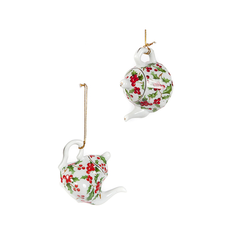 ЕЛОЧНАЯ ИГРУШКА HOLLY TEAPOT