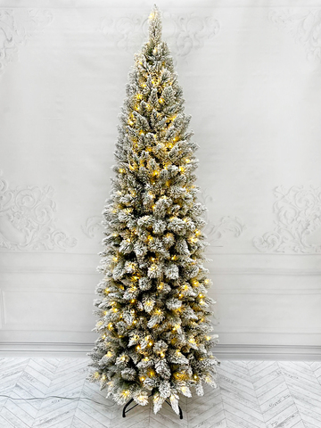 Ель TreeDeLuxe Арктическая 260см 480 ламп заснеженная