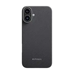 Чехол Pitaka Ultra-Slim Case для iPhone 16, Черный (KI1601A)