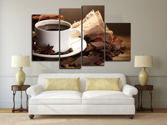 Модульная картина "Кофейная чашка"