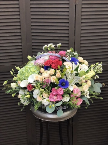 Цветы в корзинке #4885