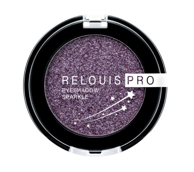 RELOUIS Тени "Pro Eyeshadow Sparkle" тон 08 Violet